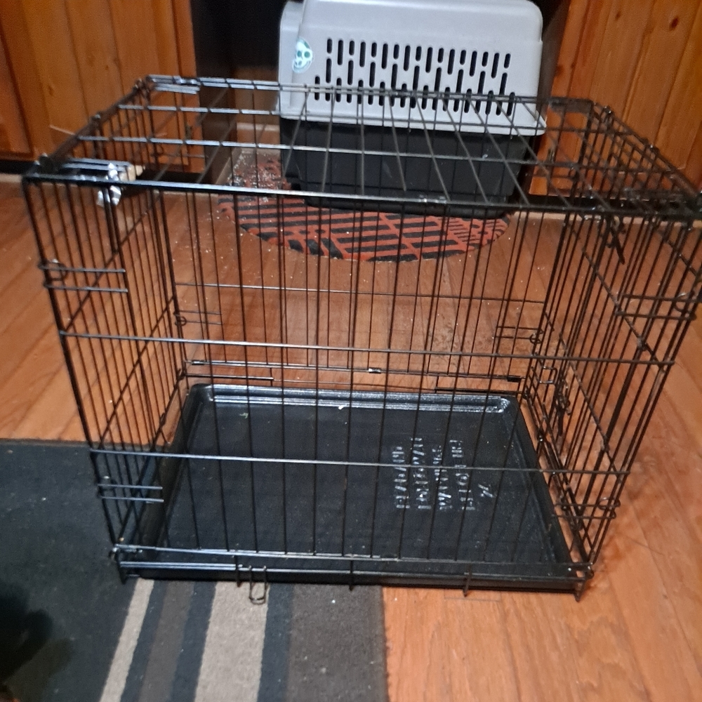 1 medium kennel
